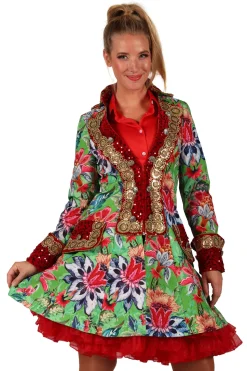Carnavalsjas Flower Sensation Dames