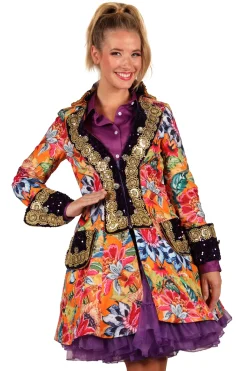 Carnavalsjas Flower Sensation Dames