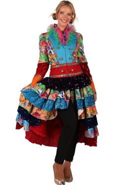 Carnavalsjas Flower Sensation Deluxe Dames