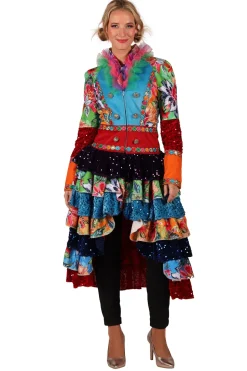 Carnavalsjas Flower Sensation Deluxe Dames