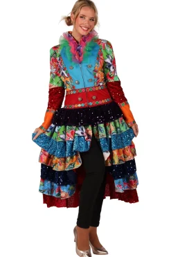Carnavalsjas Flower Sensation Deluxe Dames