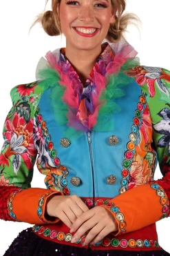 Carnavalsjas Flower Sensation Deluxe Dames