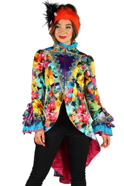 Carnavalsjas Flower Star dames