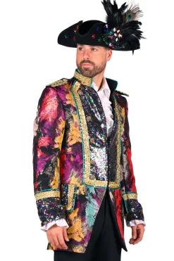 Carnavalsjas Global paint heren