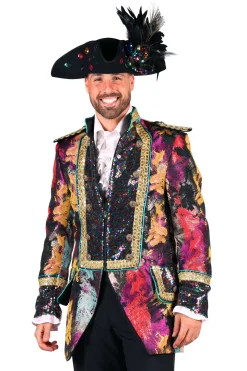 Carnavalsjas Global paint heren