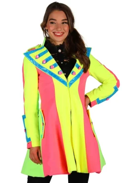 Carnavalsjas Neon Bright Dames