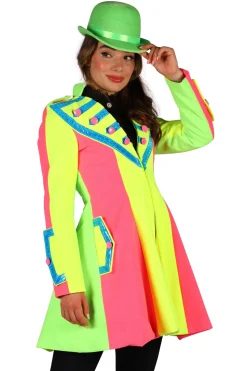 Carnavalsjas Neon Bright Dames