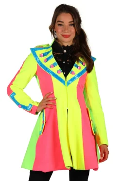Carnavalsjas Neon Bright Dames
