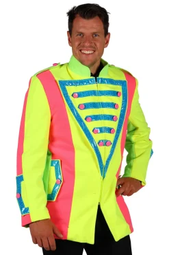 Carnavalsjas Neon Bright Heren