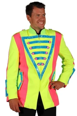 Carnavalsjas Neon Bright Heren