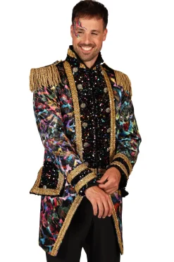 Carnavalsjas Painted Black heren