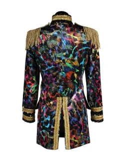 Carnavalsjas Painted Black heren