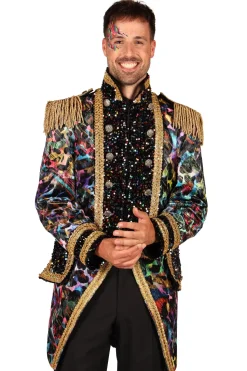 Carnavalsjas Painted Black heren