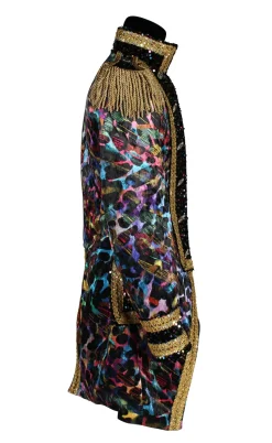 Carnavalsjas Painted Black heren