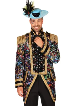 Carnavalsjas Painted Black heren