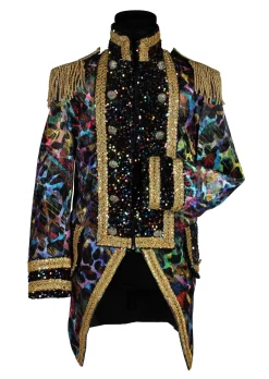 Carnavalsjas Painted Black heren