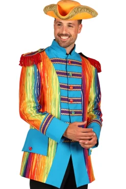 Carnavalsjas Rainbow Gold heren