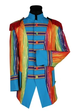 Carnavalsjas Rainbow Gold heren