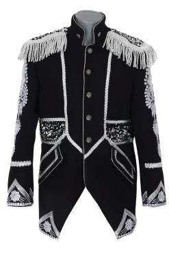 Carnavalsjas Silver Deluxe Man