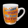 Cartoon mok - Geslaagd kut
