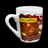 Cartoon mok - Chocolade verslaafde