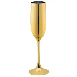 Champagneglas Metallic Shine Plastic