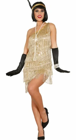 Charlston jurk golden girl