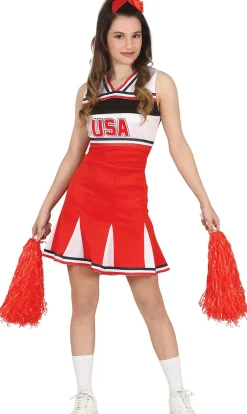 Cheerleader USA dameskostuum