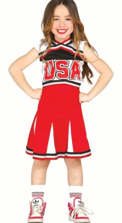 Cheerleader USA kinderkostuum