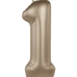 Cijfer ballon Starlight Gold 86 cm