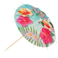 Cocktailparasols paradise 6st