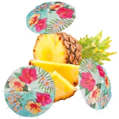 Cocktailparasols paradise 6st