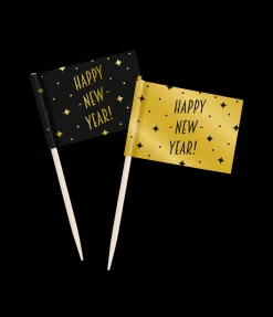 Cocktailprikkers classy Happy new year