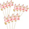 Cocktailprikkers Flamingo 12st