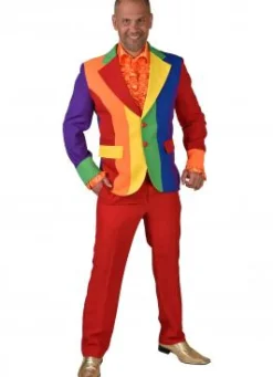 Colbert voor Heren Regenboog Kleuren