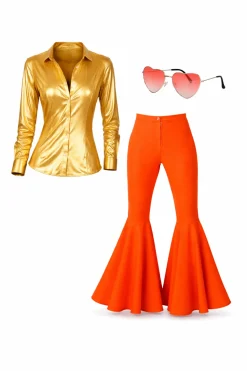 Combiset Toppers Summer magic with a touch of orange Dames