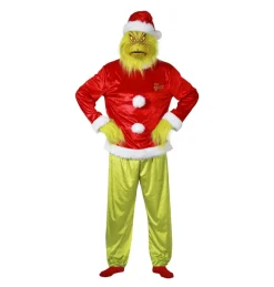 Compleet The Grinch kostuum 5-delig