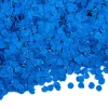 Confetti 100 gram rond 1cm blauw
