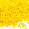 Confetti 100 gram rond 1cm geel
