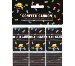 Confetti kanon set 3st
