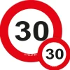 Confetti XL verkeersbord leeftijden