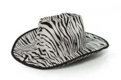 Cowboyhoed Zebra print