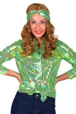Damesblouse Disco glamour