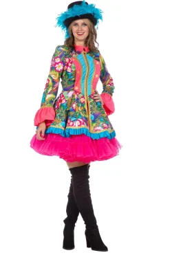 Damesjas Pink Flower Lady