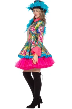 Damesjas Pink Flower Lady