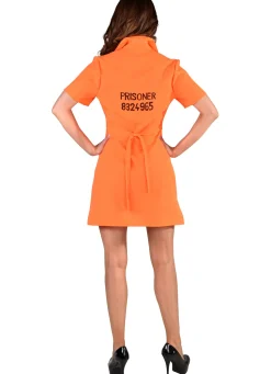 Damesjurk gevangene oranje