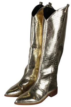 Dameslaarzen Metallic Snake