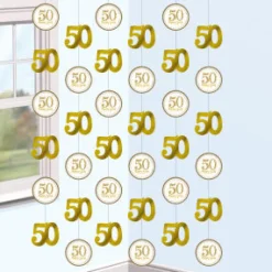 Decoratie 50 jaar goud