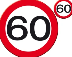 Decoratie set verkeersbord Leeftijden
