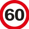 Decoratie verkeersbord Leeftijd 47cm